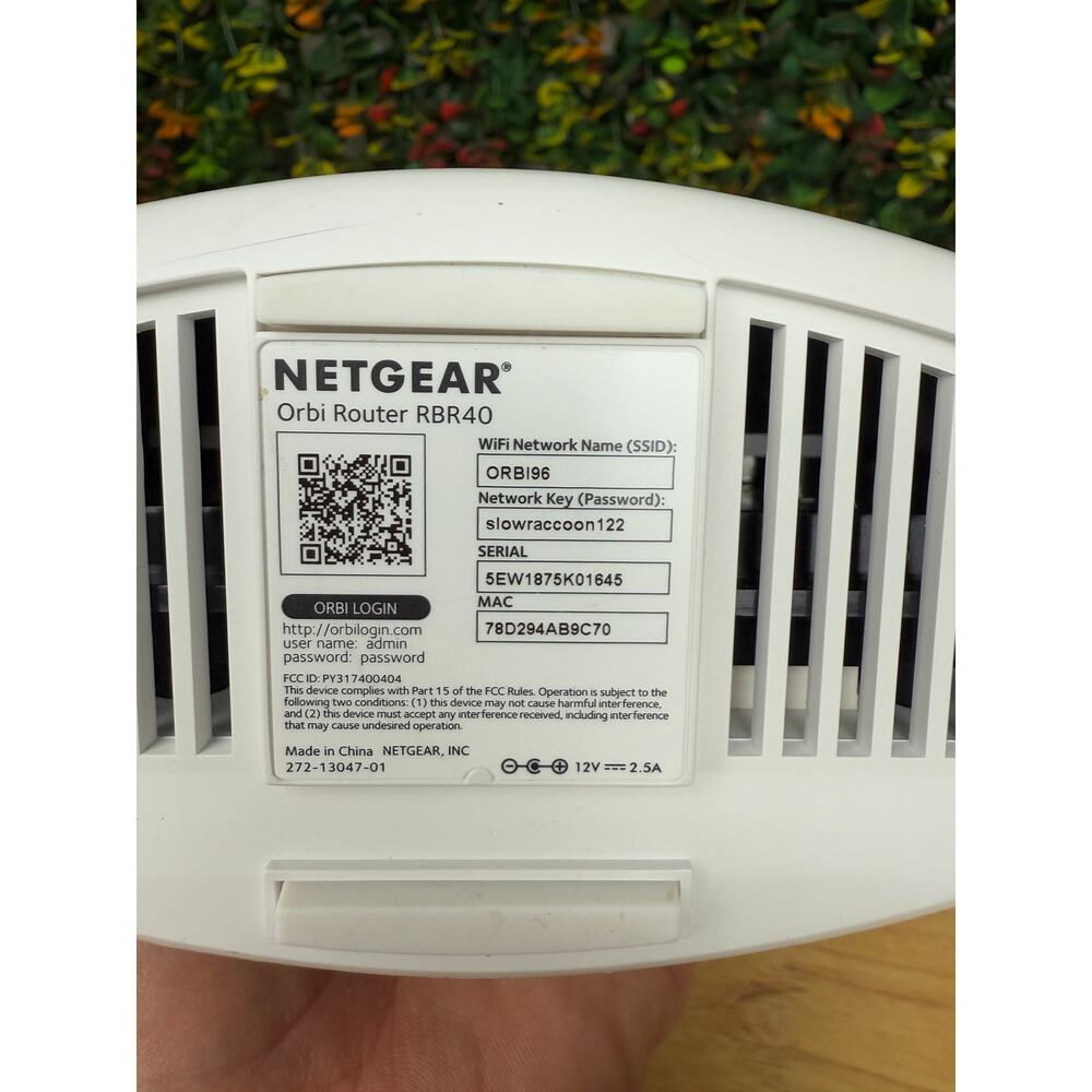Netgear Orbi Tri Band Full Home Wifi Router System RBR40 +‎ RBS20 Satellites GUC - Picture 5 of 12